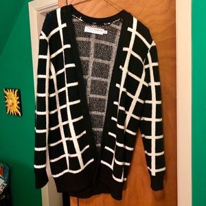 Oversized stripped cardigan!